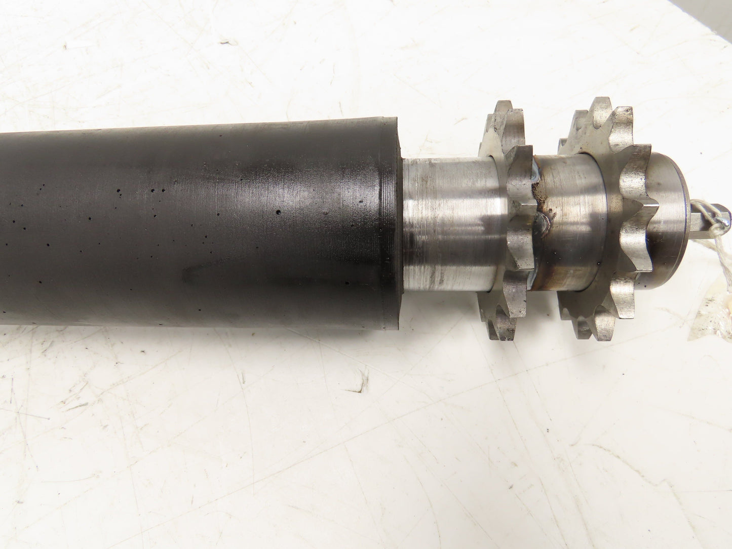 Lathrup 1.9"x 45.5"BF Tapered Conveyor Roller Double Sprocket Chain Drive