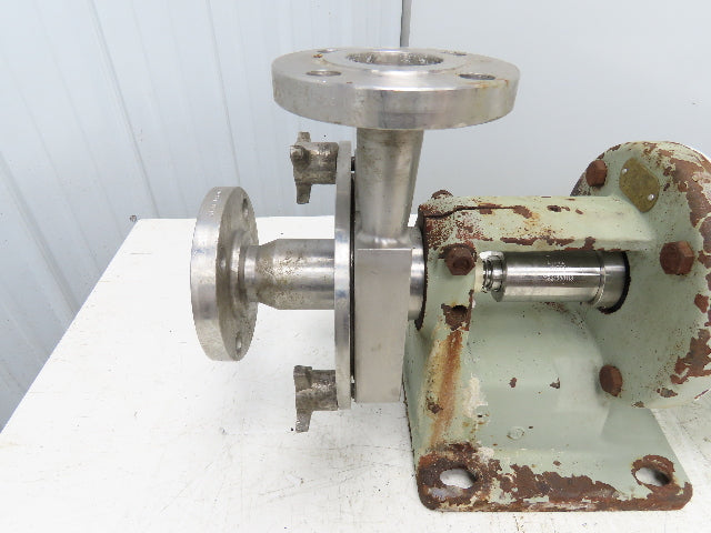 Fristam FP722-135 Stainless Centrifugal Pump 2"x1.5" Flanged 5Hp 460V FP-Series