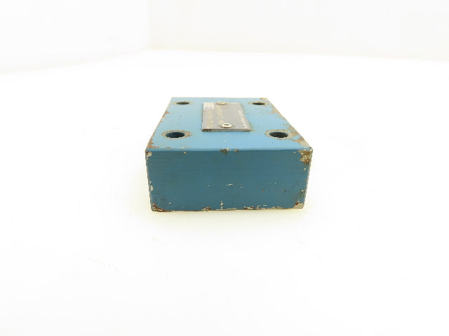 Bosch Rexroth HSA 06 A001-31/M00 Valve Cover Plate Size 6 Faceplate Lot of 4