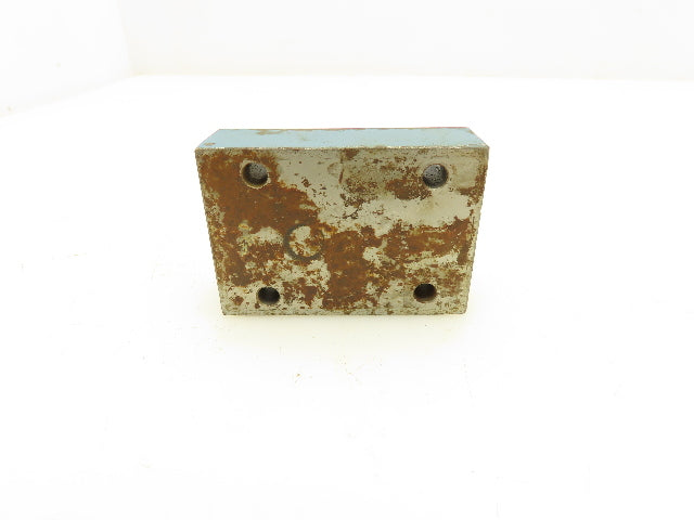 Bosch Rexroth HSA 06 A001-31/M00 Valve Cover Plate Size 6 Faceplate Lot of 4