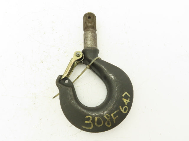 Crosby 319N JA 7 Ton Alloy Hoist Hook Swivel Shank w/Latch