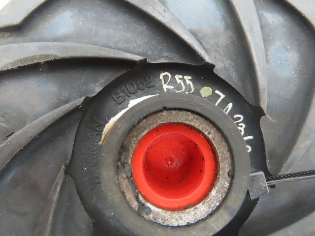 Weir B1052R55 Rubber Slurry Pump Lime Impeller For 1.5/1 B-AHR Slurry Pumps