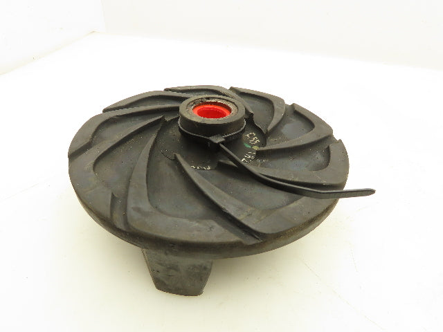 Weir B1052R55 Rubber Slurry Pump Lime Impeller For 1.5/1 B-AHR Slurry Pumps