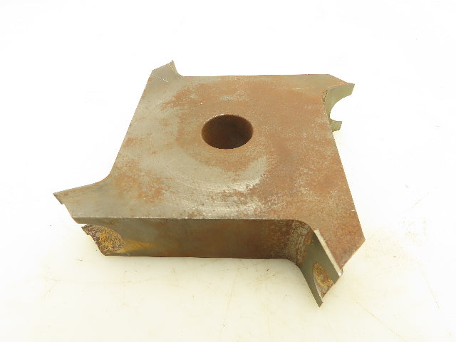1" Bore Shaper Cutter Head Molding Profile Stair Tread Nose 3/4" Round Lot of 4