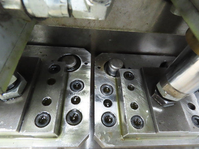 Dual 2 Ton Hydraulic Die Punch Press Bench Top 2" Stroke 1500PSI 7" Open Die