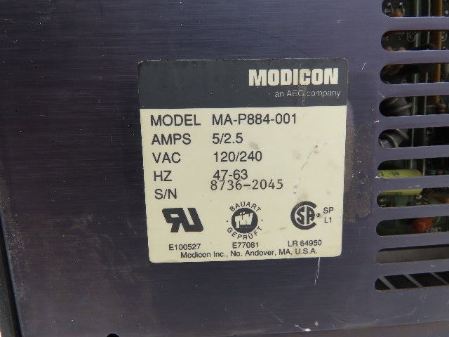 Modicon MA-P884-001 AEG PLC Power Supply Module
