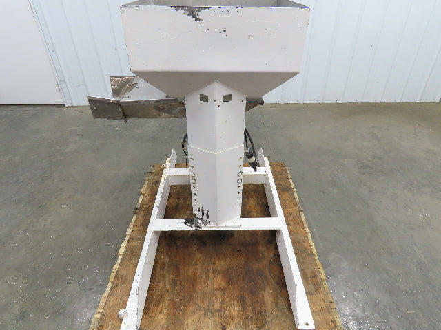 Syntron D90026 Vibra-Flow Vibrator Hopper Feeder 21x21" Stainless Steel