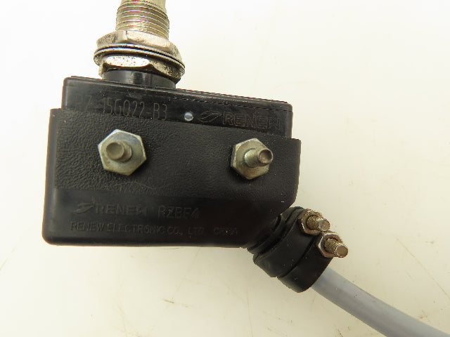 Renew RZ-15GQ22-B3 Micro Plunger Limit Switch 1/2" Roller Lot of 5