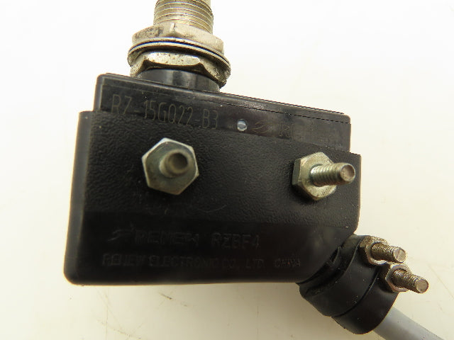 Renew RZ-15GQ22-B3 Micro Plunger Limit Switch 1/2" Roller Lot of 5