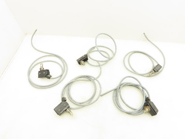 Renew RZ-15GQ22-B3 Micro Plunger Limit Switch 1/2" Roller Lot of 5
