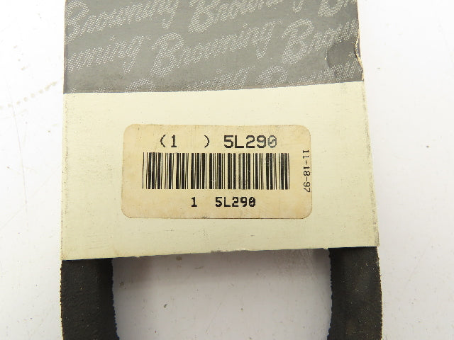 Browning 5L290 V Belt Rubber 29"ODx 5/8" Width Lot Of 10