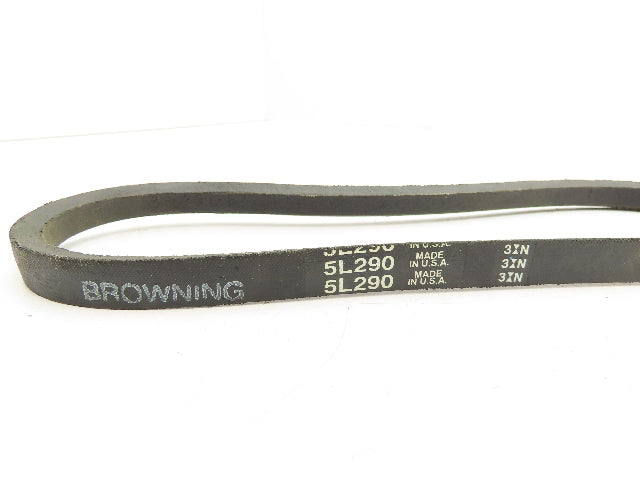 Browning 5L290 V Belt Rubber 29"ODx 5/8" Width Lot Of 10