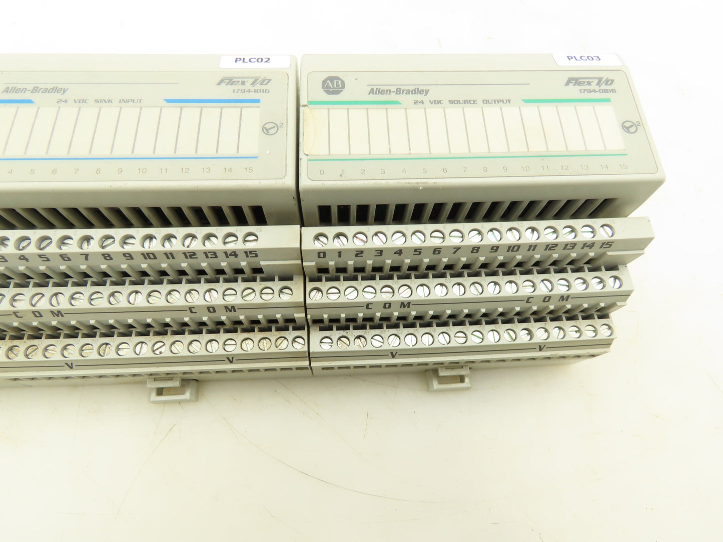 Allen Bradley 1794-IB16 DeviceNet Adapter Module PLC Input Output Power Supply