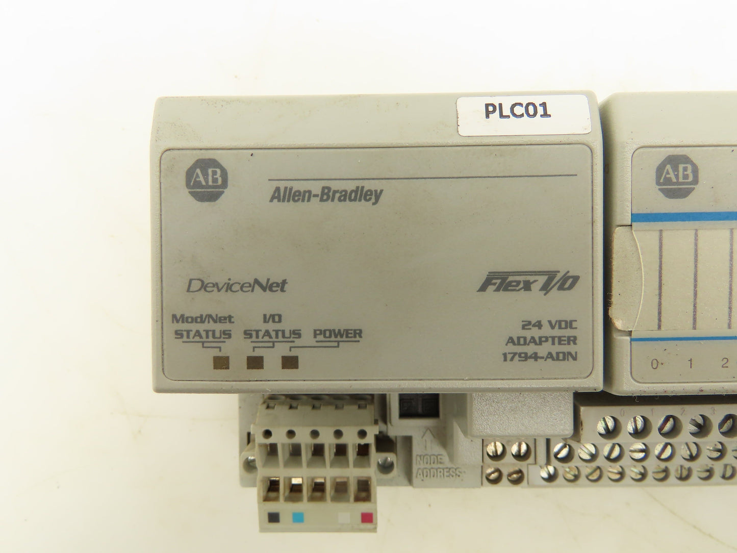 Allen Bradley 1794-IB16 DeviceNet Adapter Module PLC Input Output Power Supply