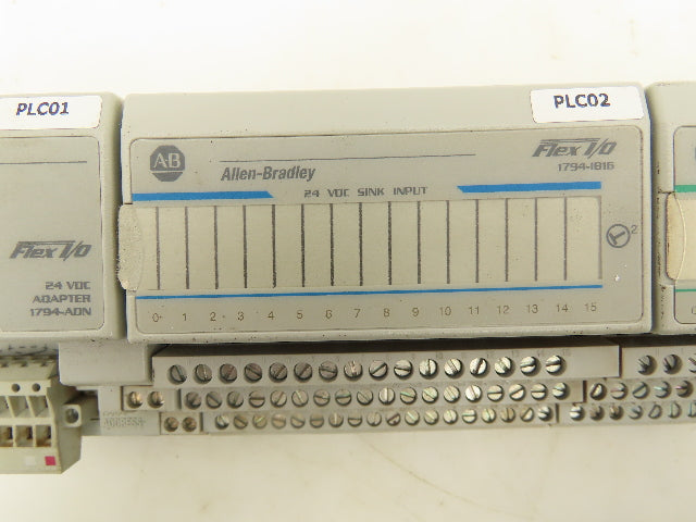 Allen Bradley 1794-IB16 DeviceNet Adapter Module PLC Input Output Power Supply