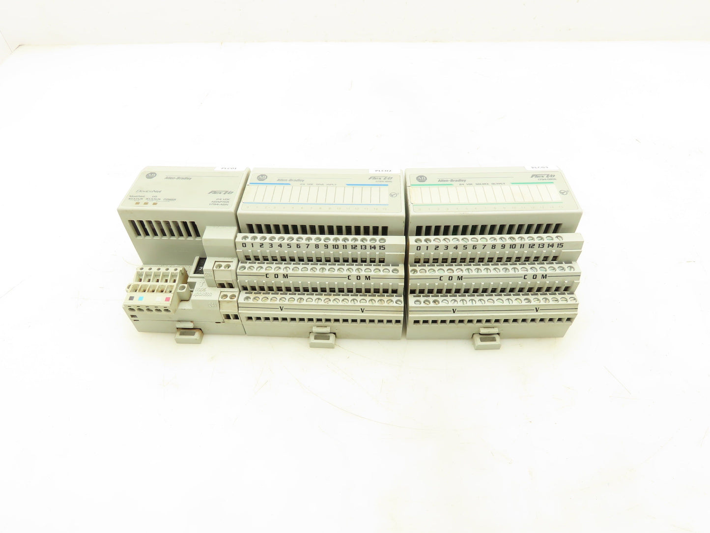 Allen Bradley 1794-IB16 DeviceNet Adapter Module PLC Input Output Power Supply