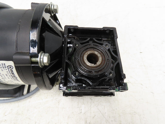 Marathon MicroMax Gearmotor 60:1 Reducer .25Hp 230V 3PH 29 RPM Hollow Shaft 56C