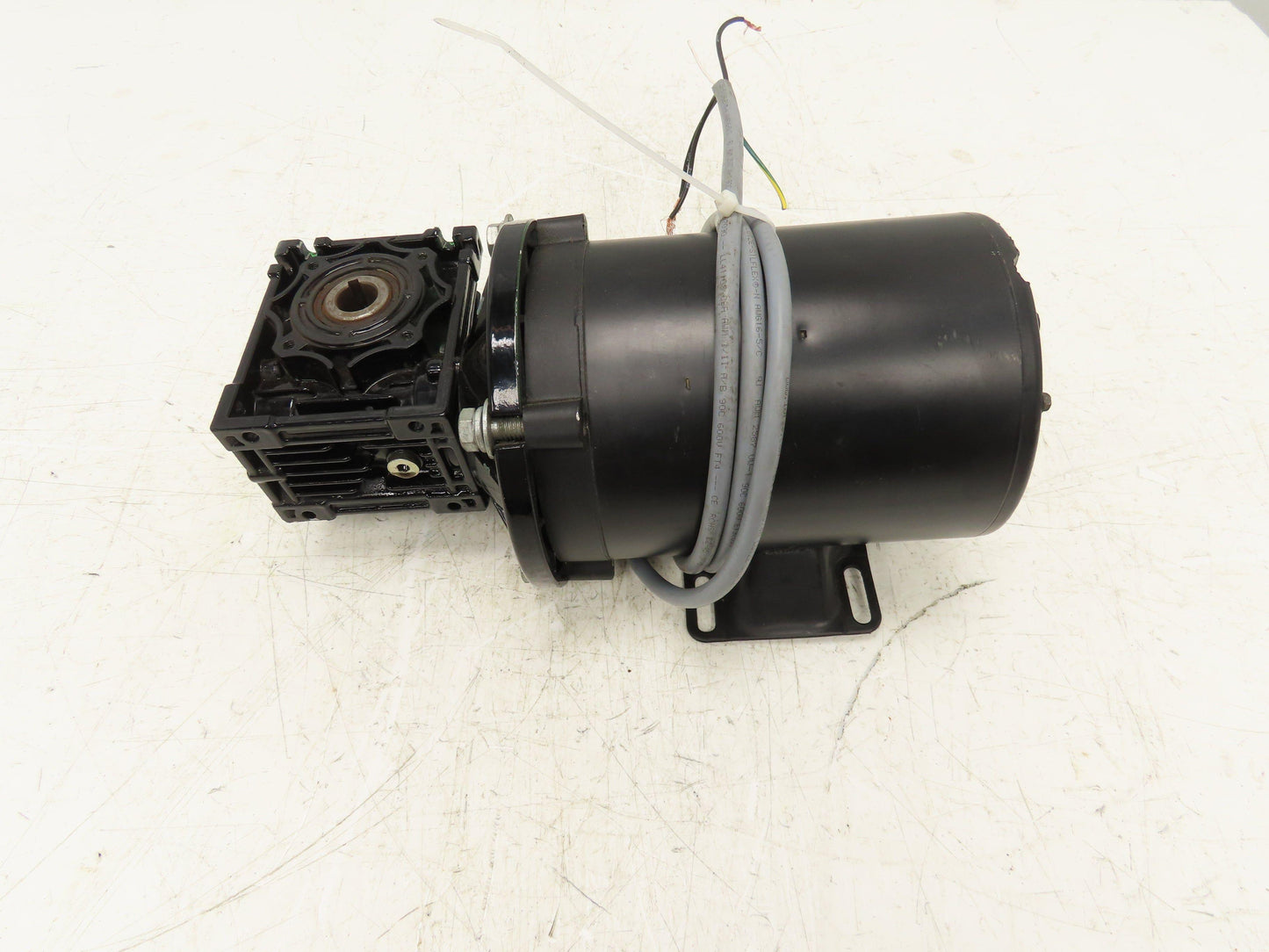 Marathon MicroMax Gearmotor 60:1 Reducer .25Hp 230V 3PH 29 RPM Hollow Shaft 56C
