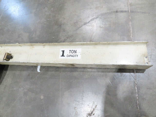 1 Ton 2000Lb Wall Mount Cantilever Work Station Jib Crane 5' 5" Span 10' Height