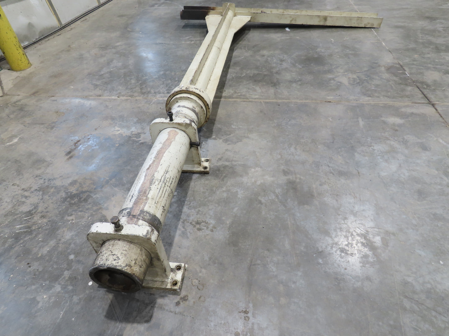 1 Ton 2000Lb Wall Mount Cantilever Work Station Jib Crane 5' 5" Span 10' Height