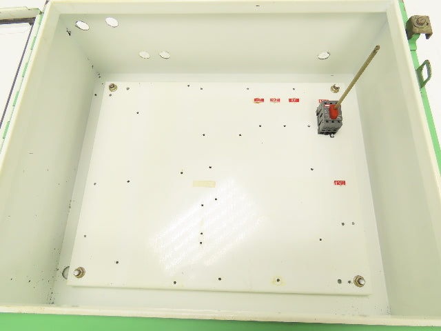 Hoffman A202408LP Electrical Enclosure Control Panel 20x24x8" Back Plate