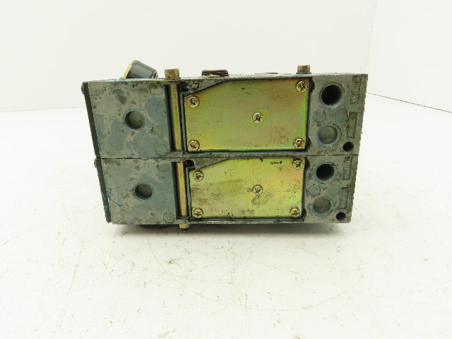 MAC Valves 2-Station Pneumatic Solenoid Valve Stack 3/8" Manifold 120V Series 82