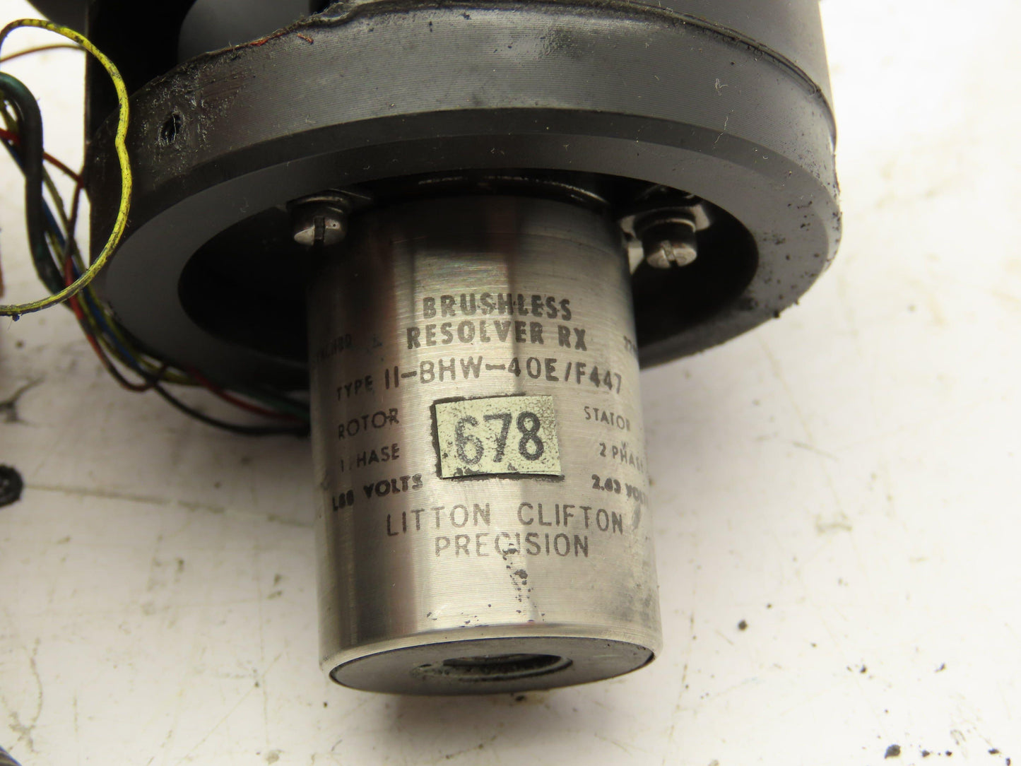 Unico 310-050 Flange Mounted Rotary Resolver Shaft Encoder
