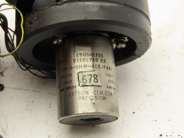 Unico 310-050 Flange Mounted Rotary Resolver Shaft Encoder