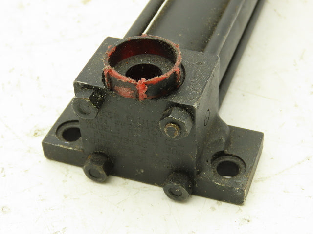 Parker CCP3LTVS14C 3L Hydraulic Cylinder 1" Bore 7" Stroke 1900 PSI Side Lug