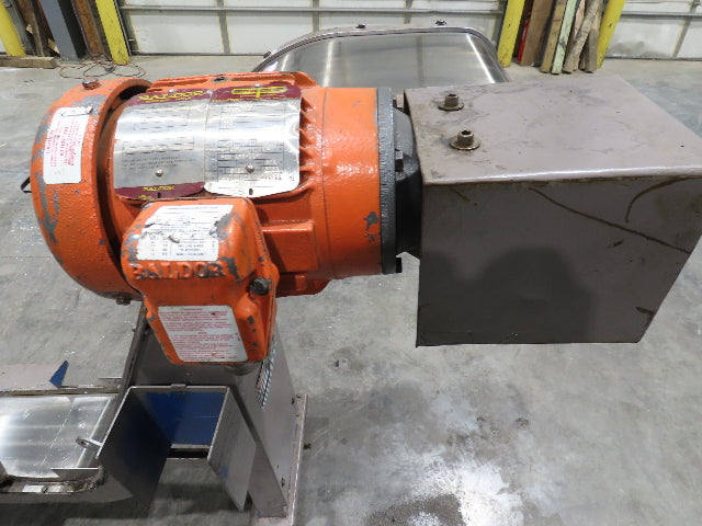 LNS Turbo Magnetic Slide CNC Chip Conveyor 77" Infeed 45-52" Discharge 460V 3PH