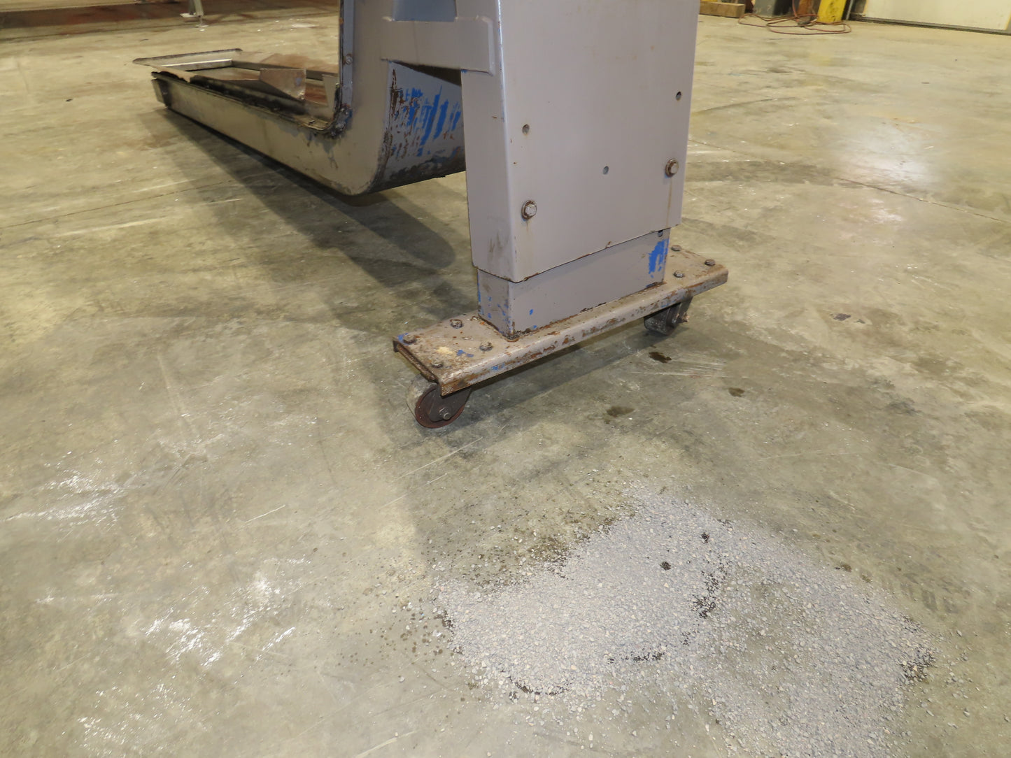 LNS Turbo Magnetic Slide CNC Chip Conveyor 77" Infeed 45-52" Discharge 460V 3PH