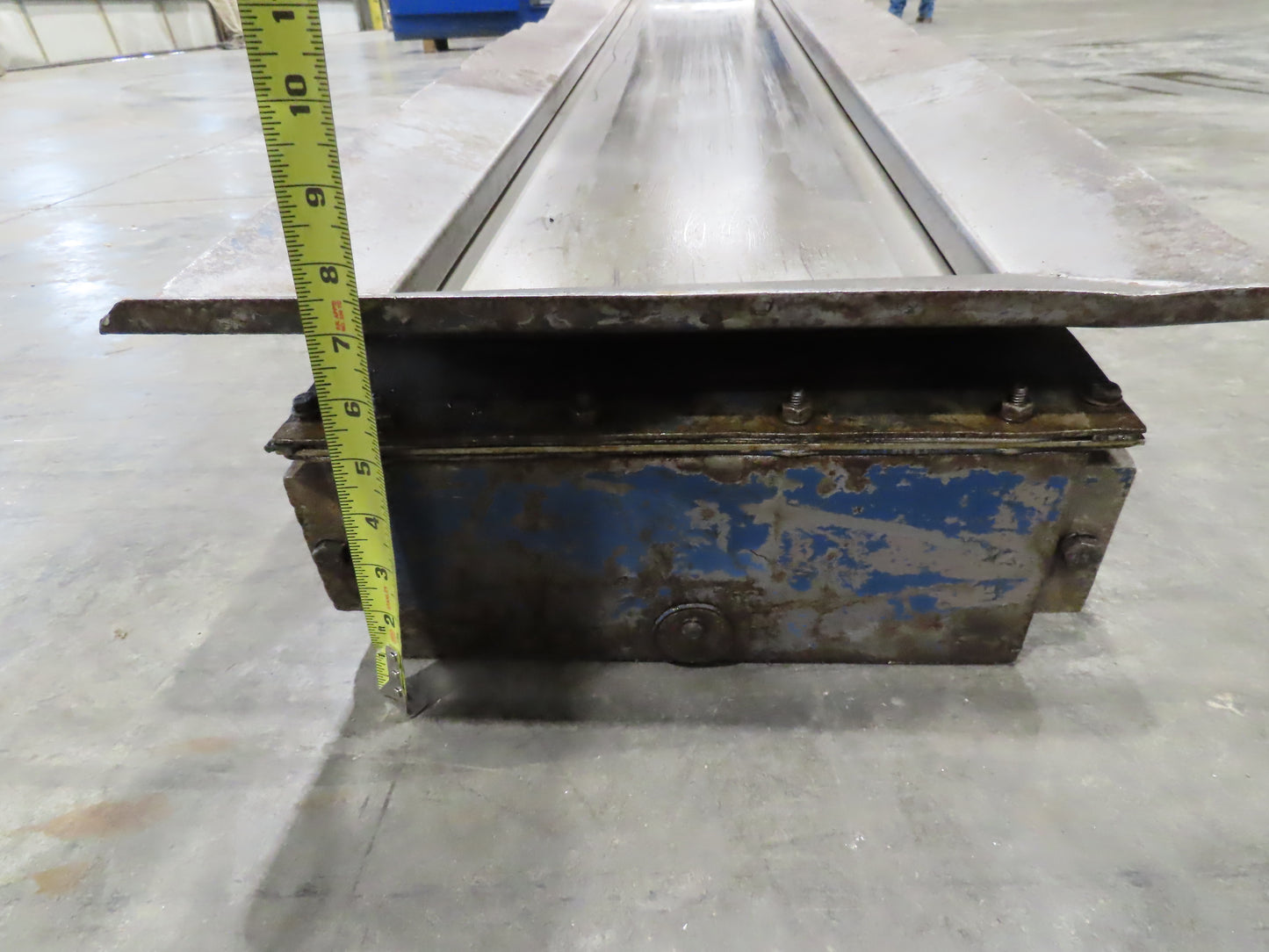 LNS Turbo Magnetic Slide CNC Chip Conveyor 77" Infeed 45-52" Discharge 460V 3PH