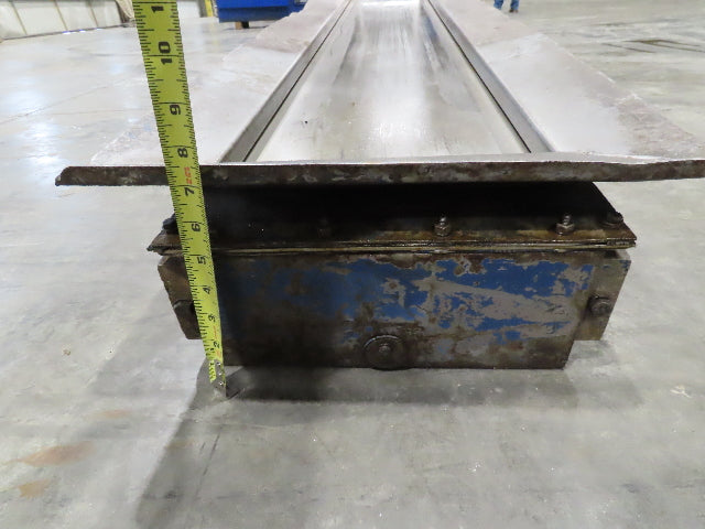 LNS Turbo Magnetic Slide CNC Chip Conveyor 77" Infeed 45-52" Discharge 460V 3PH