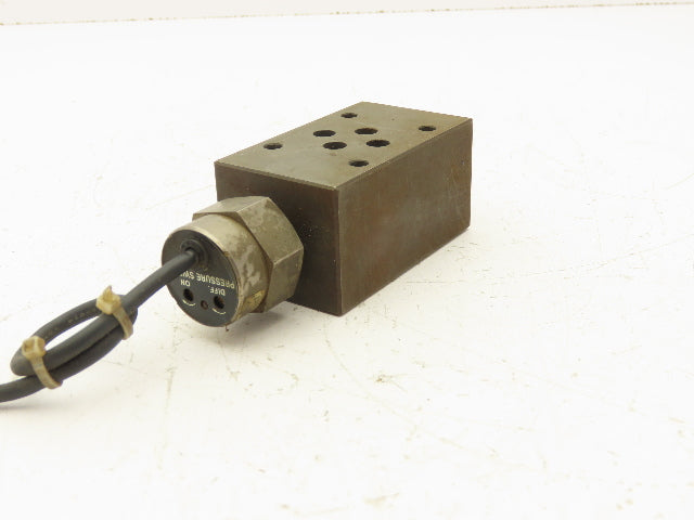 Nachi OW-G01-B1-CR-D2-3104B Hydraulic Modular Pressure Switch Valve