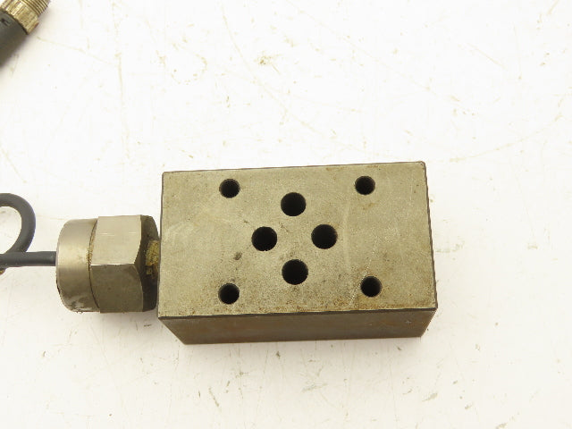 Nachi OW-G01-B1-CR-D2-3104B Hydraulic Modular Pressure Switch Valve