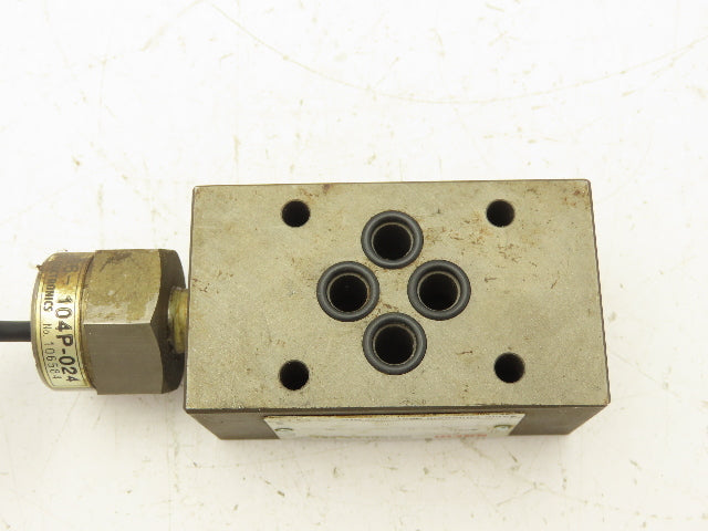 Nachi OW-G01-B1-CR-D2-3104B Hydraulic Modular Pressure Switch Valve