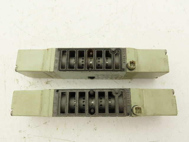 Numatics 123BB63AMN56Y61 Pneumatic Directional 4/3 Solenoid Valve 24VDC Lot of 2