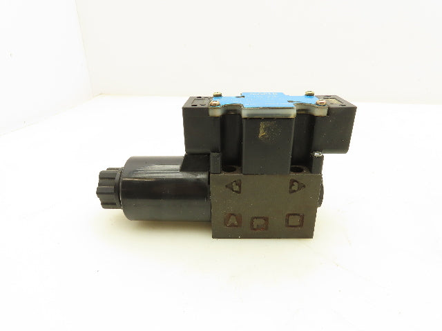 Nachi SL-G01-A3X-R-E1-31 Hydraulic Directional Solenoid Valve 3-Pos 100V