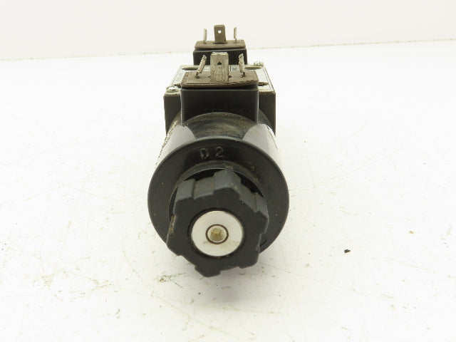 Nachi SA-G01-E3X-6R-D2-30 Hydraulic Directional Solenoid Valve 3-Pos 24VDC