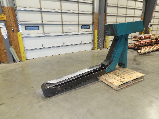 Mayfran Chip-Tote Hinge Belt CNC Chip Conveyor 68" Infeed 44" Discharge 460V 3PH