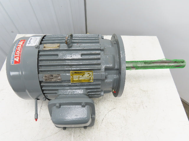 Louis Allis AC Electric Motor 7.5Hp 1180RPM Vertical Mount Haz Loc 230/460 284DZ