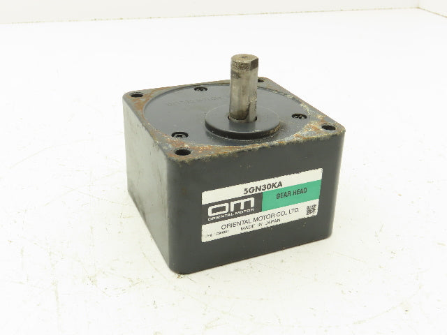 Oriental Motor 5GN30KA Gear Head 30:1 Reducer GN Series Parallel Shaft