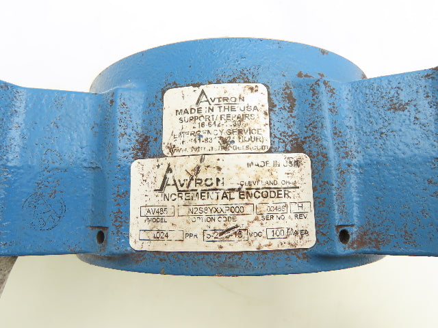 Avtron AV485-N2S8YXXP000 Smartach III Encoder Severe Mill Duty 56C Left Output
