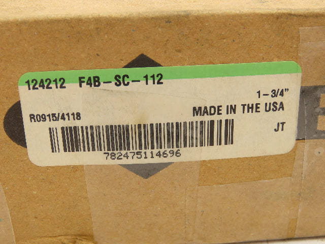 Dodge F4B-SC-112 Flange-Mount Ball Bearing Unit 1-3/4"Bore 4-Bolt Flange