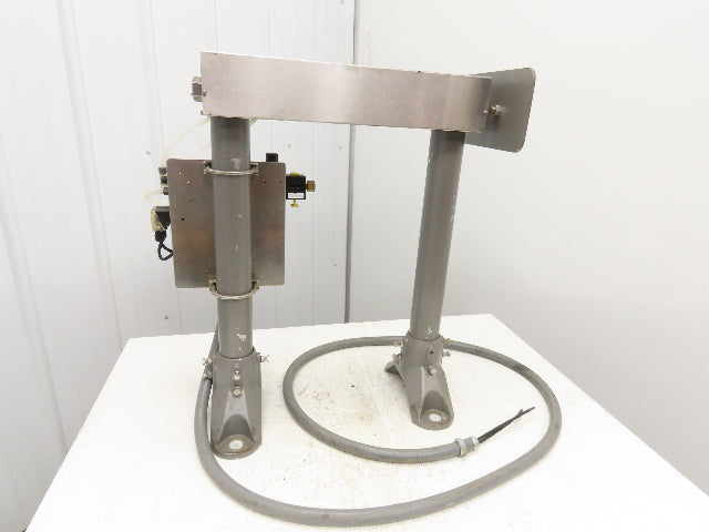 Stainless Steel Conveyor Diverter Kicker Pneumatic 18" Stroke 24" Tall