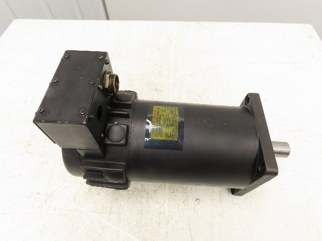 Fanuc A06B-0602-B005 Model 20 DC Servo Motor 128V 33A 1500 RPM 6V Tachogenerator