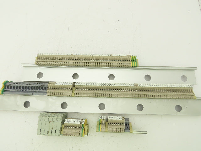 Weidmuller WDU-4 Terminal Block Din Rail 800V 4mm Lot of 146
