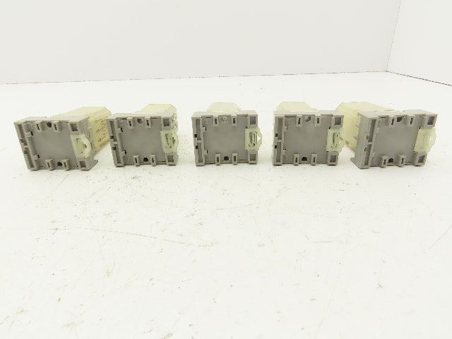 Allen Bradley 700-HN125 Timer Delay Relay Socket Base 0-100 Seconds Lot of 5