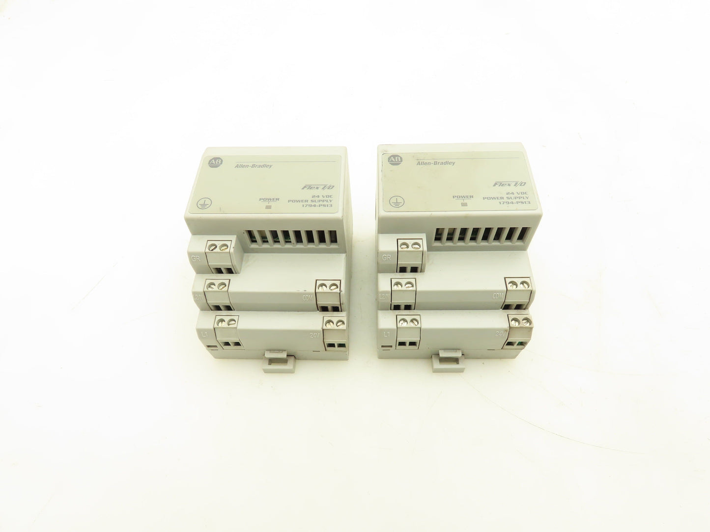 Allen Bradley 1794-PS13 Power Supply Module 24VDC Lot of 2
