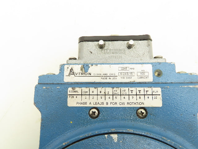 Avtron AV685 N1E8484P000 Incremental Encoder Severe Duty 2048PPR 1-1/8" Bore